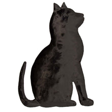 Load image into Gallery viewer, Thoughtful Kitty Painted Haitian Steel Drum Wall Art, 14.5 inch