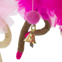 Load image into Gallery viewer, Pink Ballerina Felt Nursery Mobile