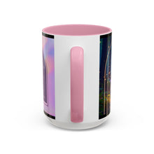 Load image into Gallery viewer, Colorful Inspirational Mug for Spiritual Souls, Affirmation Coffee Cup, Gift for Mindfulness, Butterfly Design, Rainbow Mug