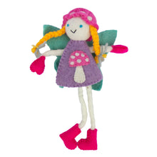Load image into Gallery viewer, Mushroom Bonnet Tooth Fairy Pillow Blonde Pink