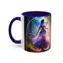 Load image into Gallery viewer, Colorful Inspirational Mug for Spiritual Souls, Affirmation Coffee Cup, Gift for Mindfulness, Butterfly Design, Rainbow Mug