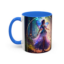 Load image into Gallery viewer, Colorful Inspirational Mug for Spiritual Souls, Affirmation Coffee Cup, Gift for Mindfulness, Butterfly Design, Rainbow Mug