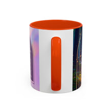 Load image into Gallery viewer, Colorful Inspirational Mug for Spiritual Souls, Affirmation Coffee Cup, Gift for Mindfulness, Butterfly Design, Rainbow Mug