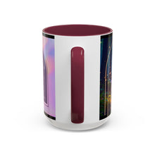 Load image into Gallery viewer, Colorful Inspirational Mug for Spiritual Souls, Affirmation Coffee Cup, Gift for Mindfulness, Butterfly Design, Rainbow Mug