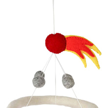 Load image into Gallery viewer, Dinosaur Volvano Nursery Felt Mobile