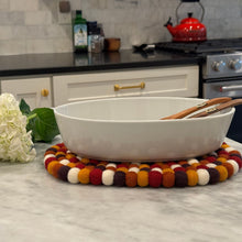 Load image into Gallery viewer, Felt Casserole Trivet, Harvest