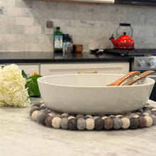 Load image into Gallery viewer, Felt Casserole Trivet, Pebble