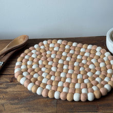 Load image into Gallery viewer, Felt Casserole Trivet, Sunset Sands