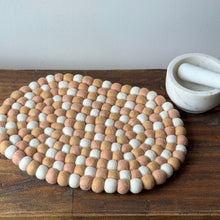 Load image into Gallery viewer, Felt Casserole Trivet, Sunset Sands