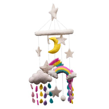 Load image into Gallery viewer, Rainbow Felt Nursery Mobile