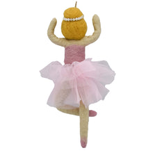 Load image into Gallery viewer, Ballerina Felt Ornament, Blonde