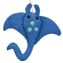 Load image into Gallery viewer, Sting Ray Felt Ornament