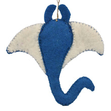 Load image into Gallery viewer, Sting Ray Felt Ornament