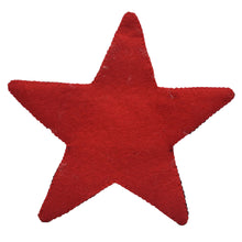 Load image into Gallery viewer, Santa Star Tree Topper Felt Ornament