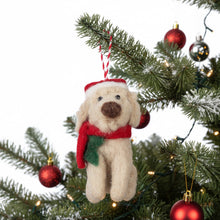 Load image into Gallery viewer, Big Dog Labradoodle Felt Christmas Ornament