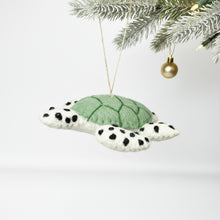 Load image into Gallery viewer, Spotty Tortoise Felt Ornament