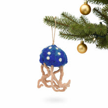 Load image into Gallery viewer, Jellyfish Felt Ornament
