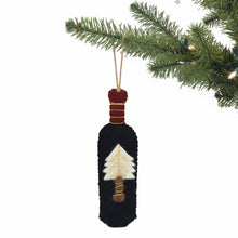Load image into Gallery viewer, Wine Bottle Felt Ornament
