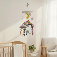 Load image into Gallery viewer, Rainbow Felt Nursery Mobile