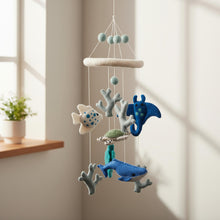 Load image into Gallery viewer, Ocean Friends Felt Nursery Mobile