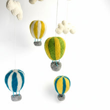 Load image into Gallery viewer, Hot Air Balloon Mobile, Blue