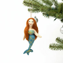 Load image into Gallery viewer, Mermaid Felt Ornament