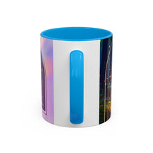 Load image into Gallery viewer, Colorful Inspirational Mug for Spiritual Souls, Affirmation Coffee Cup, Gift for Mindfulness, Butterfly Design, Rainbow Mug