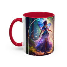 Load image into Gallery viewer, Colorful Inspirational Mug for Spiritual Souls, Affirmation Coffee Cup, Gift for Mindfulness, Butterfly Design, Rainbow Mug