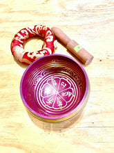 Load image into Gallery viewer, Yoga Singing Bowl for Peace Sound Therapy Meditation Copper-5"