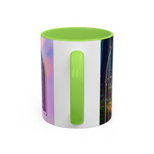 Load image into Gallery viewer, Colorful Inspirational Mug for Spiritual Souls, Affirmation Coffee Cup, Gift for Mindfulness, Butterfly Design, Rainbow Mug