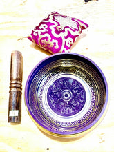 Load image into Gallery viewer, Yoga Singing Bowl for Peace Sound Therapy Meditation Copper-8.5"