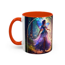 Load image into Gallery viewer, Colorful Inspirational Mug for Spiritual Souls, Affirmation Coffee Cup, Gift for Mindfulness, Butterfly Design, Rainbow Mug