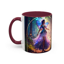 Load image into Gallery viewer, Colorful Inspirational Mug for Spiritual Souls, Affirmation Coffee Cup, Gift for Mindfulness, Butterfly Design, Rainbow Mug