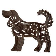 Load image into Gallery viewer, Sweet Doggie Haitian Steel Drum Wall Art, 13 inch