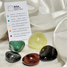 Load image into Gallery viewer, Star Sign Crystal Healing Kit: Aries