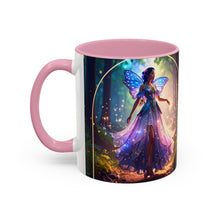 Load image into Gallery viewer, Colorful Inspirational Mug for Spiritual Souls, Affirmation Coffee Cup, Gift for Mindfulness, Butterfly Design, Rainbow Mug