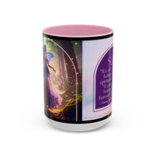 Load image into Gallery viewer, Colorful Inspirational Mug for Spiritual Souls, Affirmation Coffee Cup, Gift for Mindfulness, Butterfly Design, Rainbow Mug