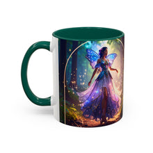 Load image into Gallery viewer, Colorful Inspirational Mug for Spiritual Souls, Affirmation Coffee Cup, Gift for Mindfulness, Butterfly Design, Rainbow Mug