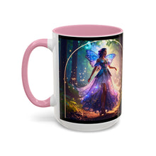 Load image into Gallery viewer, Colorful Inspirational Mug for Spiritual Souls, Affirmation Coffee Cup, Gift for Mindfulness, Butterfly Design, Rainbow Mug