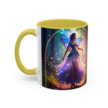 Load image into Gallery viewer, Colorful Inspirational Mug for Spiritual Souls, Affirmation Coffee Cup, Gift for Mindfulness, Butterfly Design, Rainbow Mug