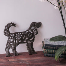 Load image into Gallery viewer, Sweet Doggie Haitian Steel Drum Wall Art, 13 inch