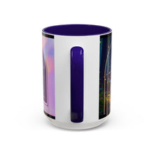 Load image into Gallery viewer, Colorful Inspirational Mug for Spiritual Souls, Affirmation Coffee Cup, Gift for Mindfulness, Butterfly Design, Rainbow Mug