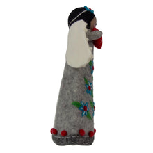 Load image into Gallery viewer, Christmas Tree Topper or Tabletop Decor, Angel Topper Turquoise - 11 inch Tall