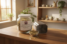 Load image into Gallery viewer, Avena Dreams Herbal Tea loose leaf 4oz tin