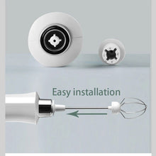 Load image into Gallery viewer, Drink Mixer Portable Rechargeable Electric Milk Frother Foam Maker For