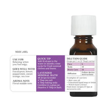 Load image into Gallery viewer, Lavender Essential Oil .5 oz Aura Cacia