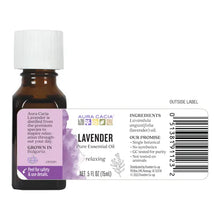 Load image into Gallery viewer, Lavender Essential Oil .5 oz Aura Cacia