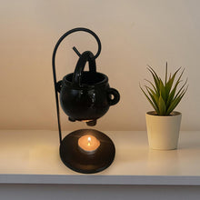 Load image into Gallery viewer, Ceramic Essential Oil Burner Melt Gift Furnace Warmer Tealight Candles Holder Diffuser for Living Room Housewarming Home Decor