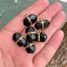 Load image into Gallery viewer, Healing Natural Crystal Stone Pendant Charm With Cutting Process For Jewelry Making Necklace Earring Accessories Handmade Bulk