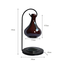 Load image into Gallery viewer, Ceramic Essential Oil Burner Melt Gift Furnace Warmer Tealight Candles Holder Diffuser for Living Room Housewarming Home Decor